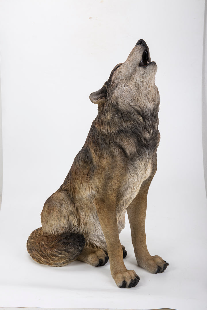 Large Wolf Statue Hi-Line Gift Ltd.