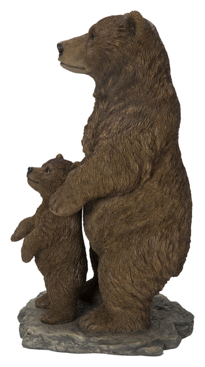 Standing Mother & Baby Brown Bears HI-LINE GIFT LTD.
