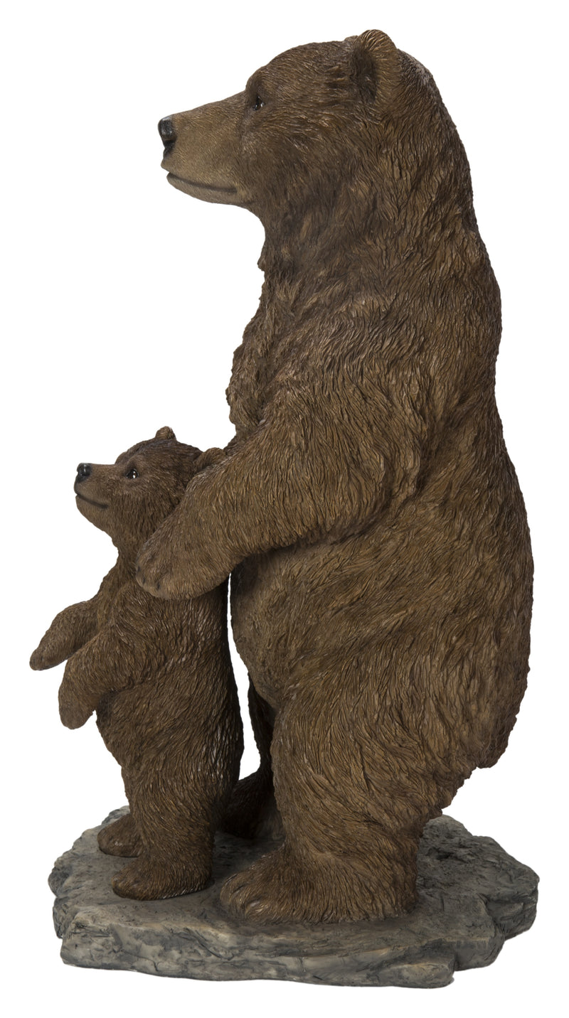 Standing Mother & Baby Brown Bears HI-LINE GIFT LTD.