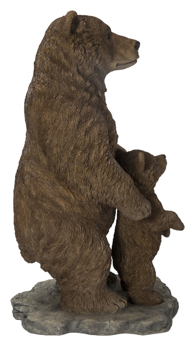 Standing Mother & Baby Brown Bears HI-LINE GIFT LTD.