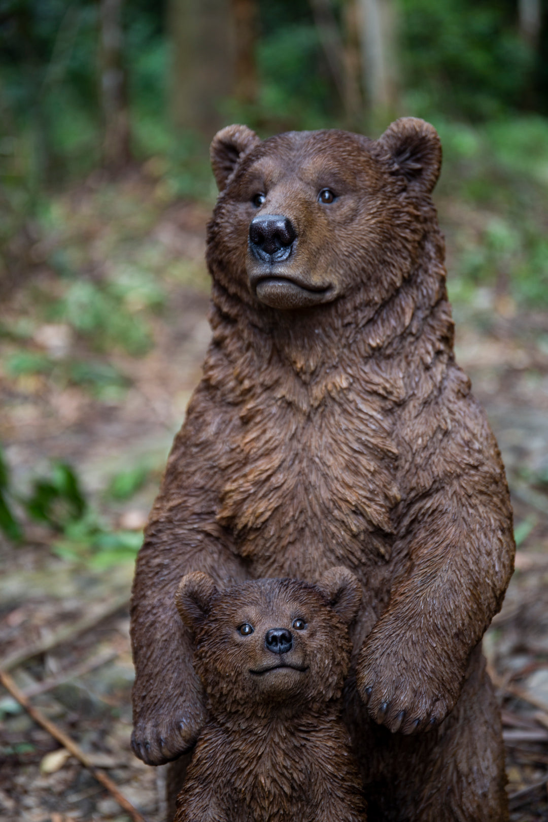 Standing Mother & Baby Brown Bears HI-LINE GIFT LTD.