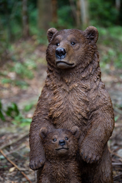 Standing Mother & Baby Brown Bears HI-LINE GIFT LTD.