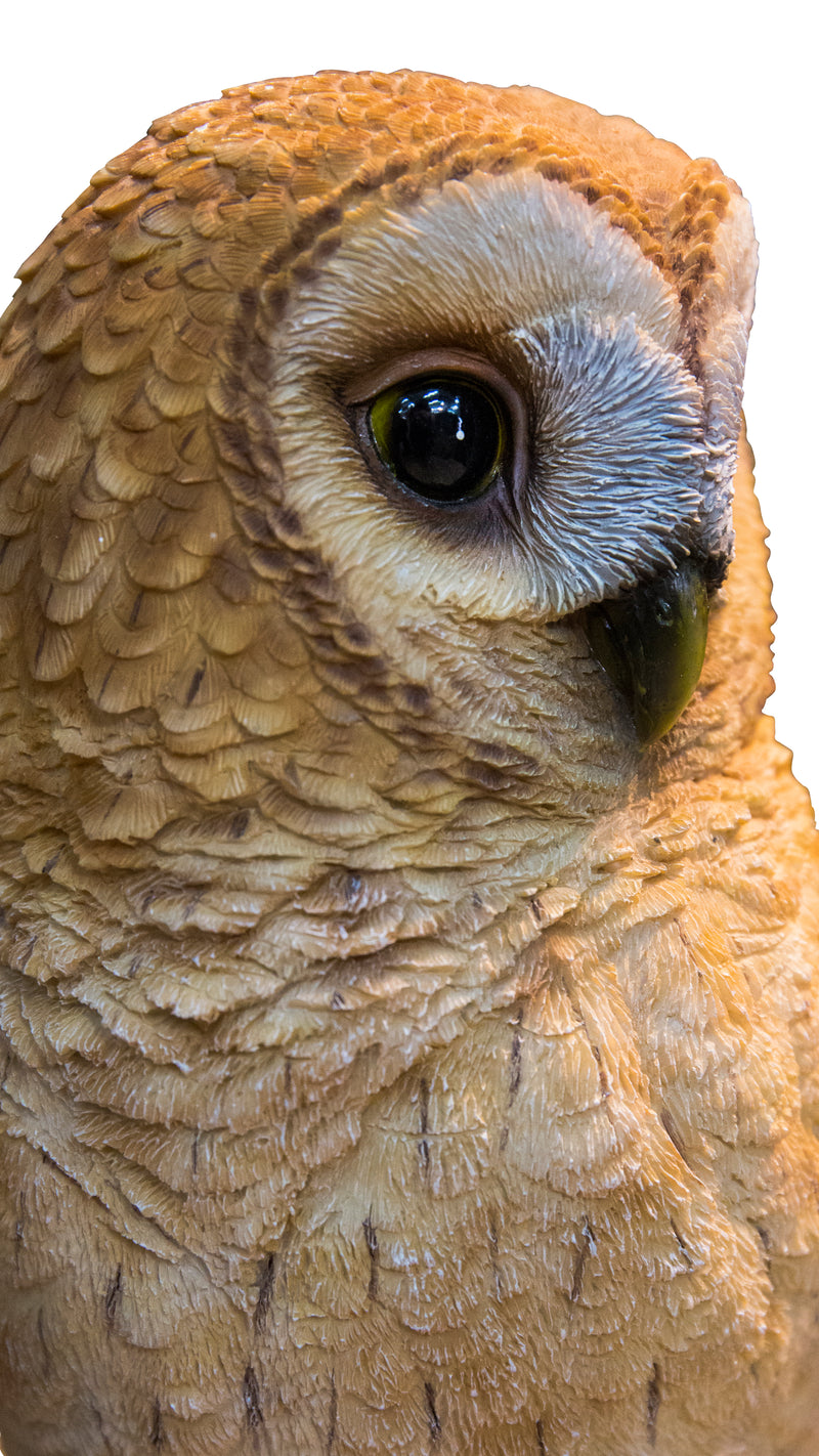 Tawny Owl On Stump - Garden Statue HI-LINE GIFT LTD.