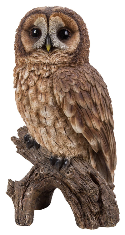 Brown Owl on Stump HI-LINE GIFT LTD.