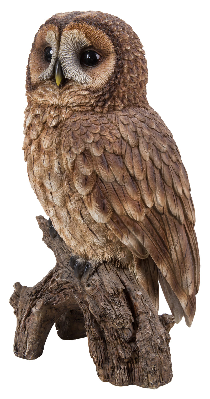 Brown Owl on Stump HI-LINE GIFT LTD.