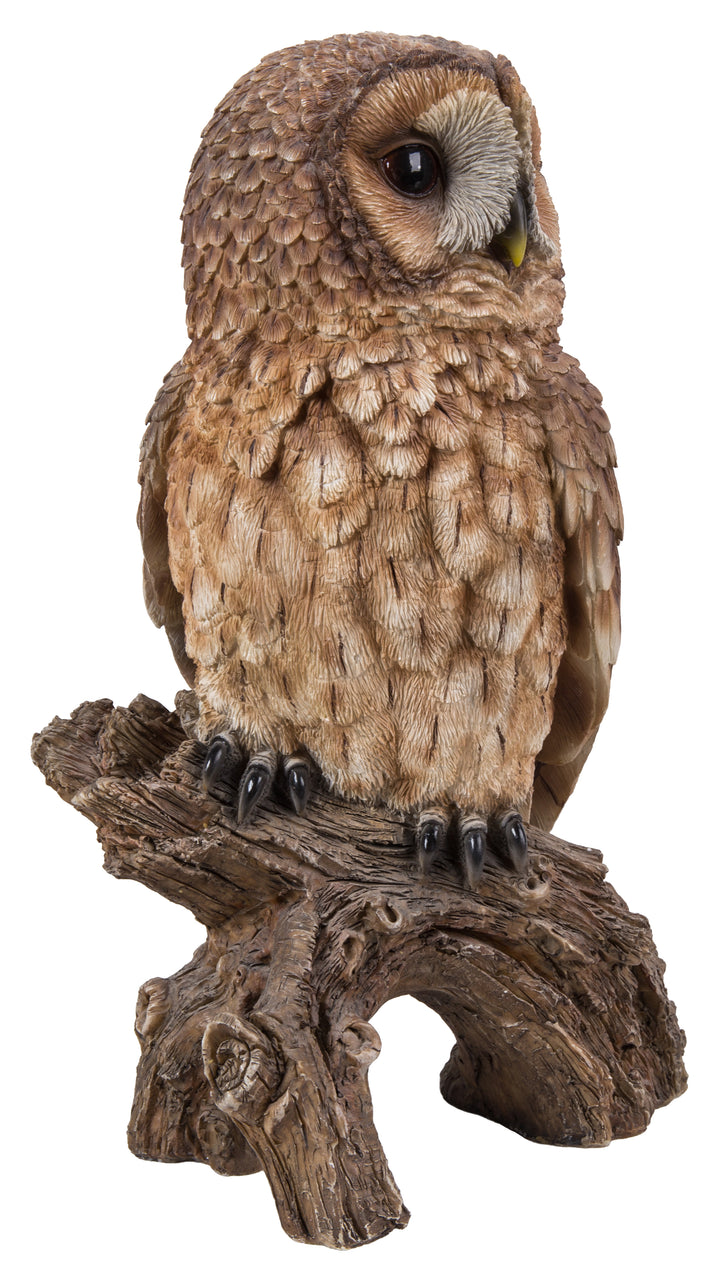 Brown Owl on Stump HI-LINE GIFT LTD.