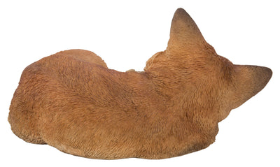 Fox Pup Sleeping Statue HI-LINE GIFT LTD.