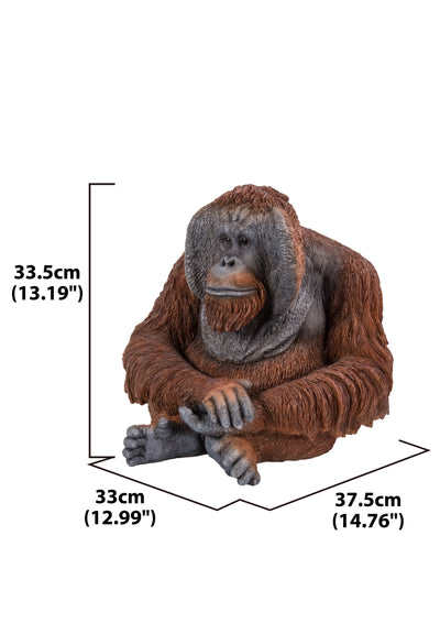 87720-B - Orangutan Sitting Hi-Line Gift Ltd.