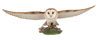 Barn Owl Flying Statue Hi-Line Gift Ltd.
