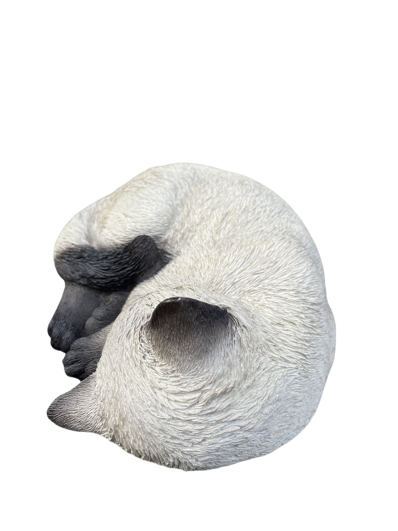 87728-G - Sleeping Siamese Cat Statue Hi-Line Gift Ltd.