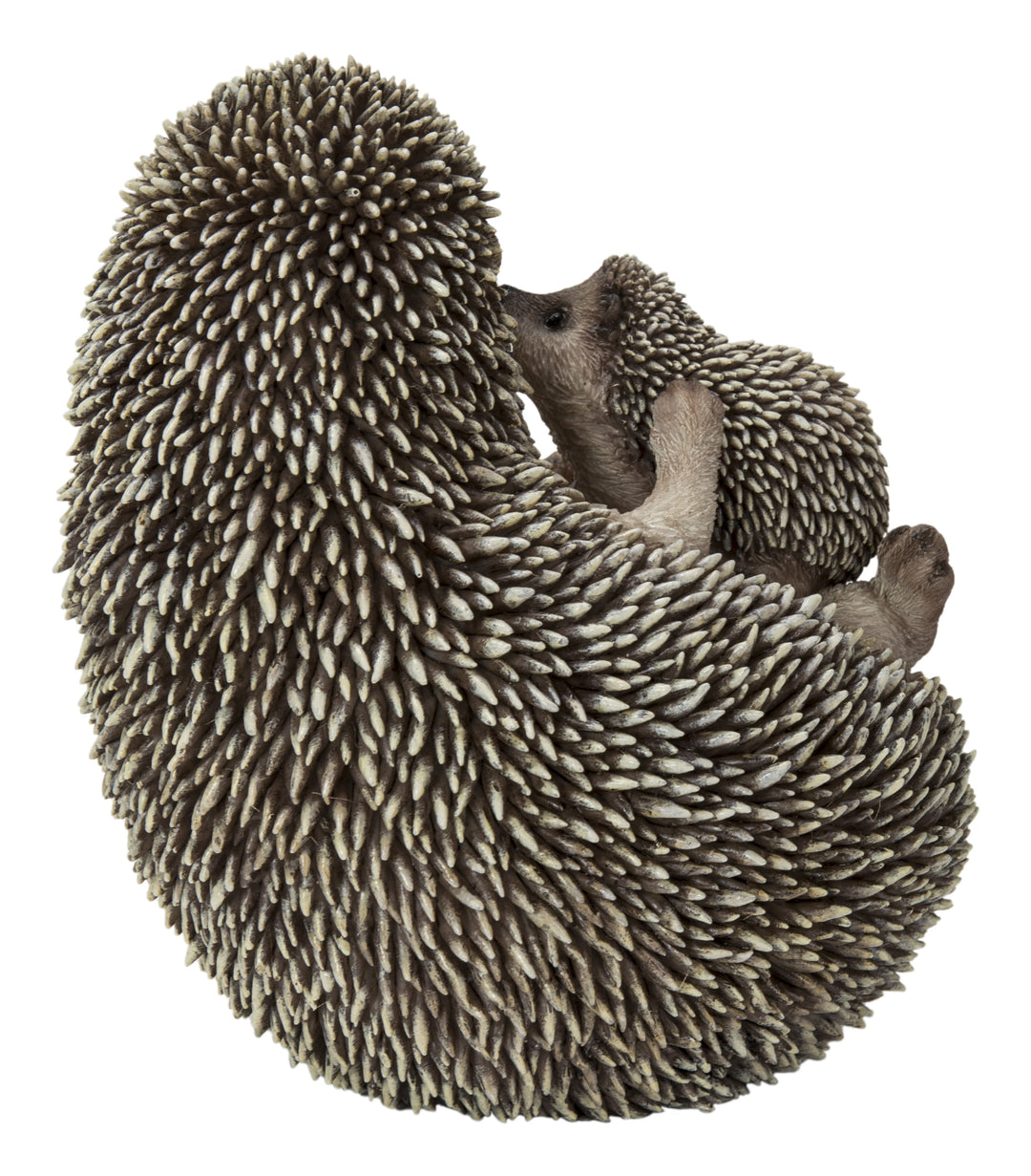 Mother & Baby Hedgehogs On Back HI-LINE GIFT LTD.