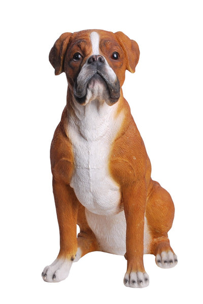 Boxer Sitting Statue HI-LINE GIFT LTD.