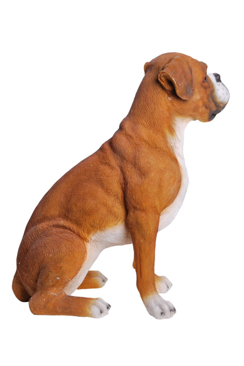 Boxer Sitting Statue HI-LINE GIFT LTD.