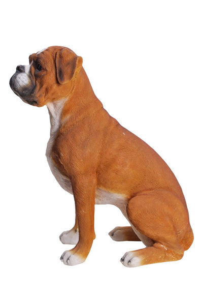 Boxer Sitting Statue HI-LINE GIFT LTD.