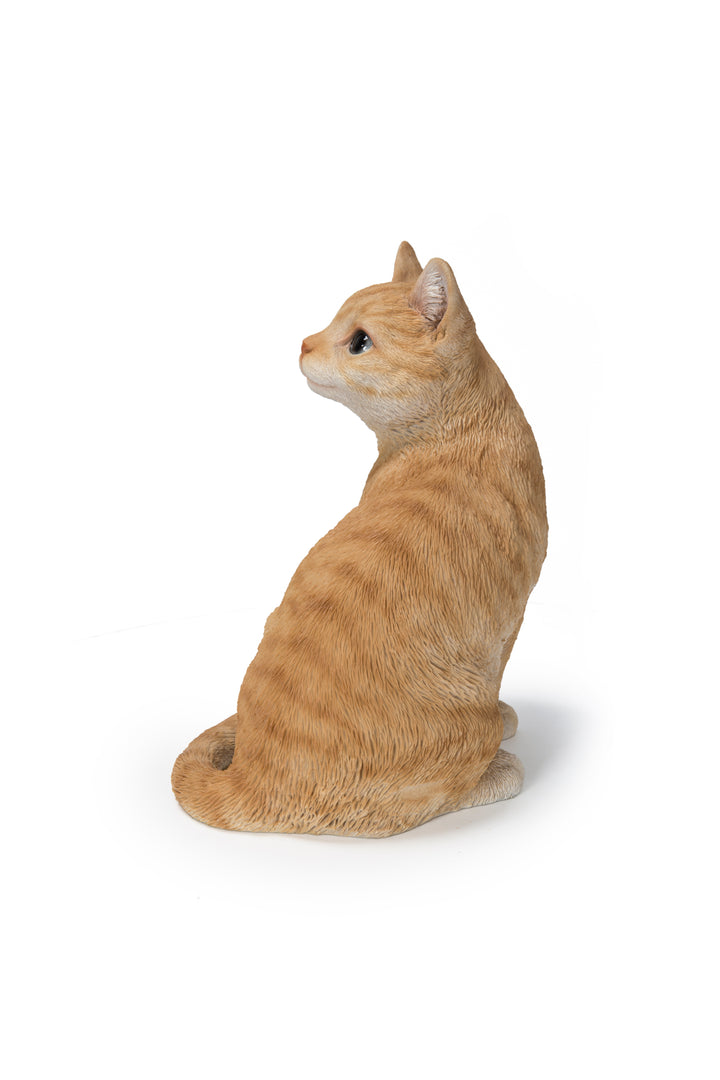Ginger Cat Looking Back Resin Statue for Décor – Hi-Line Gift Ltd.