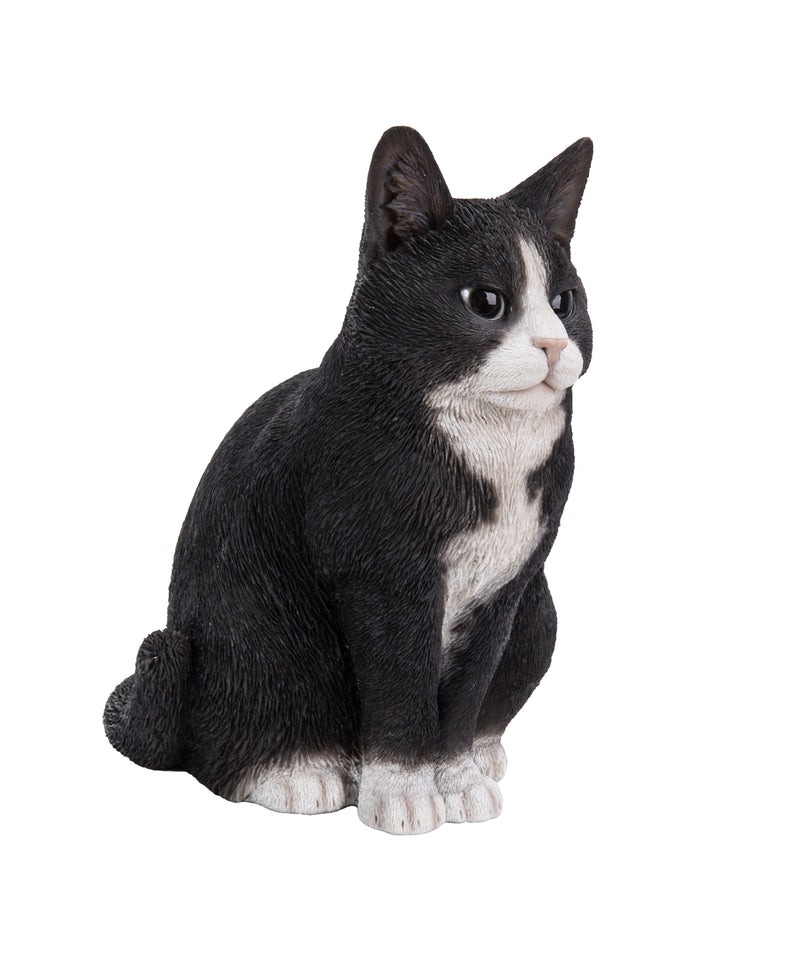 Cat Sitting - Black and White HI-LINE GIFT LTD.