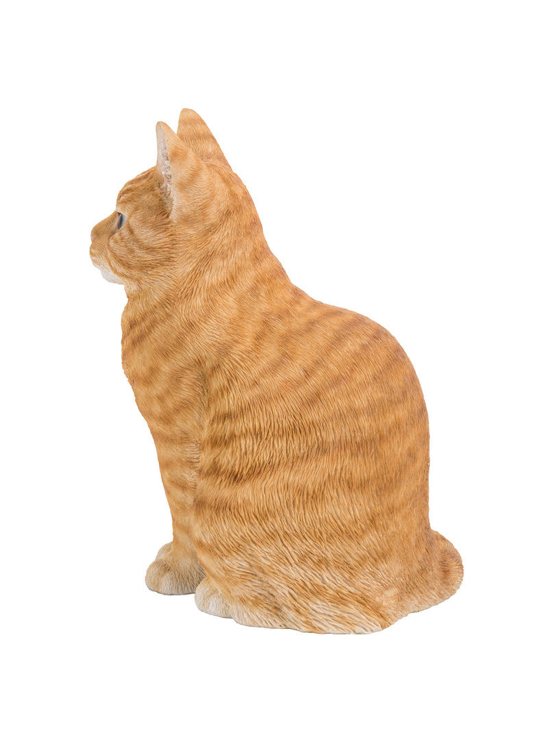 Cat Sitting - Orange Tabby HI-LINE GIFT LTD.
