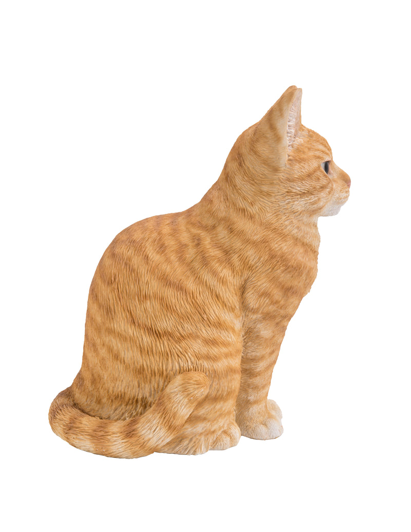 Cat Sitting - Orange Tabby HI-LINE GIFT LTD.