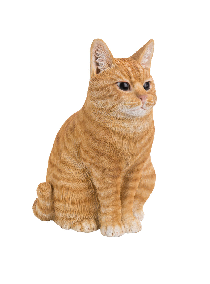 Cat Sitting - Orange Tabby HI-LINE GIFT LTD.