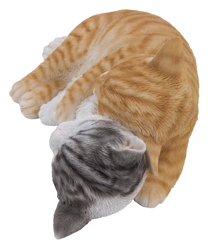 Orange & Grey Tabby Cats Sleeping HI-LINE GIFT LTD.