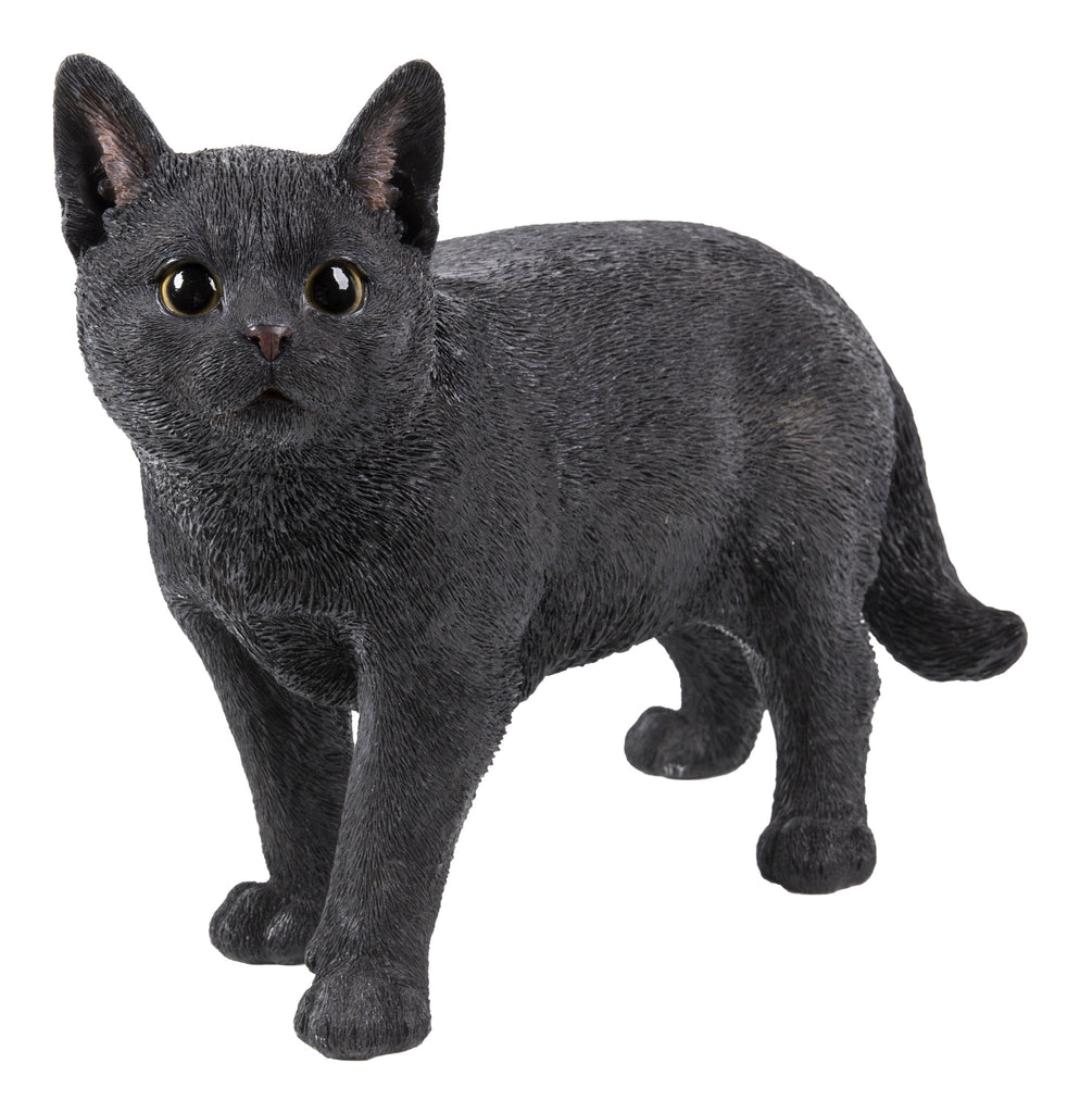 Black Cat Walking Garden Statue – Hi-Line Gift Ltd.