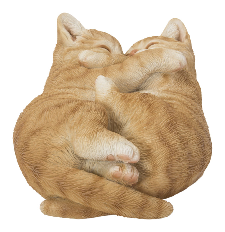Sleeping Orange Cat Couple Pet Statue – Hi-Line Gift Ltd.