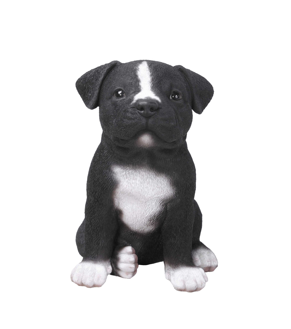 Pet Pals-Staffordshire Pitbull Puppy Statue HI-LINE GIFT LTD.