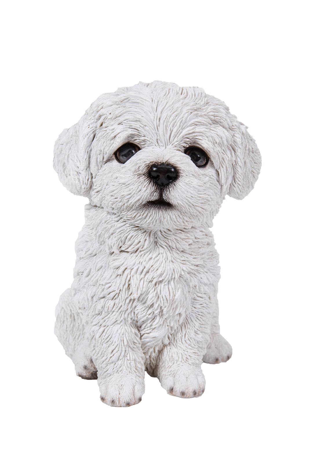Pet Pals - Maltese Puppy White Statue HI-LINE GIFT LTD.