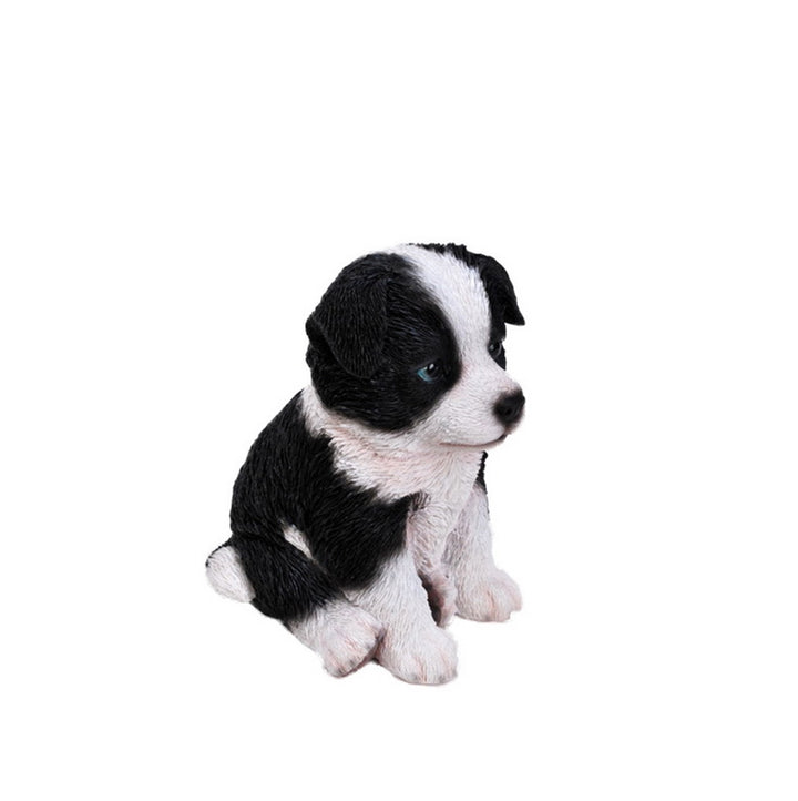 Pet Pals - Border Collie Puppy Statue HI-LINE GIFT LTD.