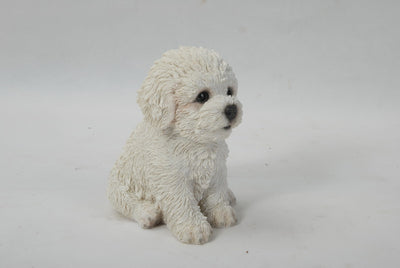 Pet Pals - Bichon Frise Puppy Statue HI-LINE GIFT LTD.