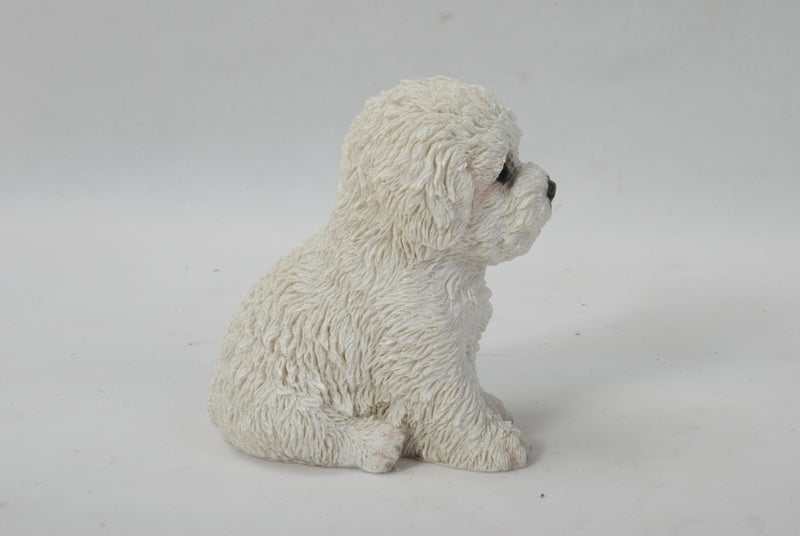 Pet Pals - Bichon Frise Puppy Statue HI-LINE GIFT LTD.