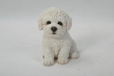 Pet Pals - Bichon Frise Puppy Statue HI-LINE GIFT LTD.
