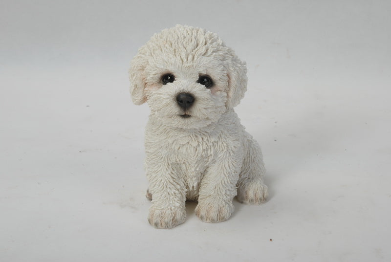 Pet Pals - Bichon Frise Puppy Statue HI-LINE GIFT LTD.
