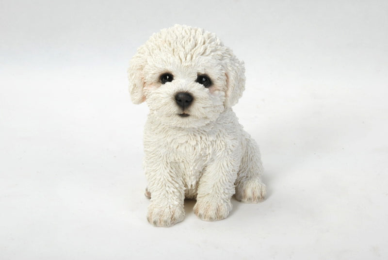 Pet Pals - Bichon Frise Puppy Statue HI-LINE GIFT LTD.