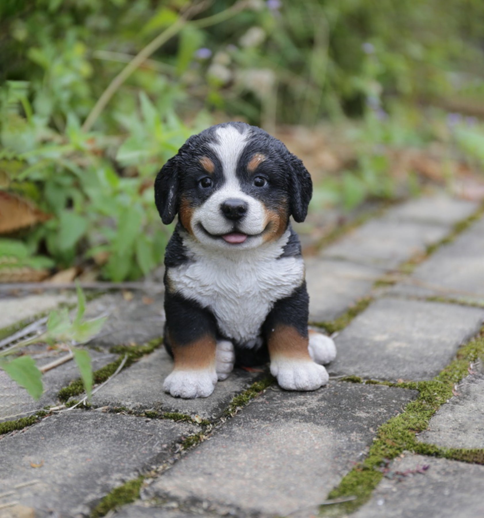 Bernese mountain dog statue deals
