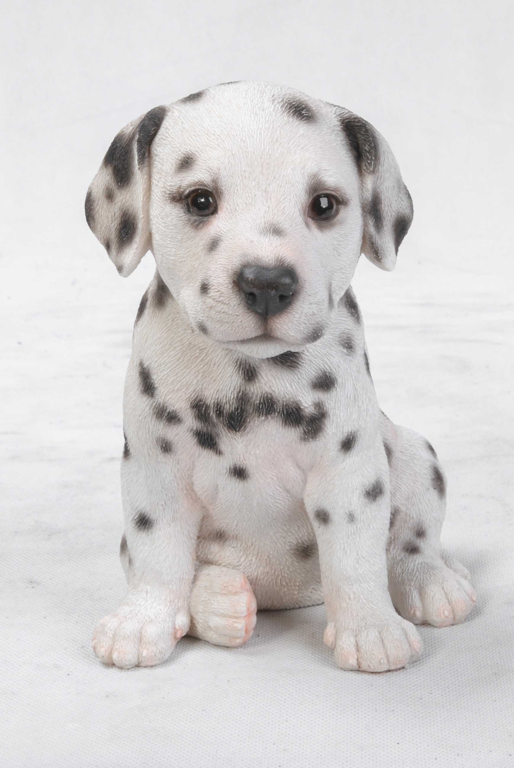 White Dalmatian Puppy Resin Statue for Stylish Décor – Hi-Line
