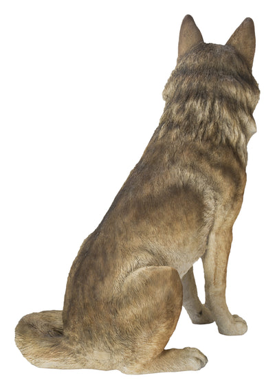 Sitting Coyate Statue HI-LINE GIFT LTD.