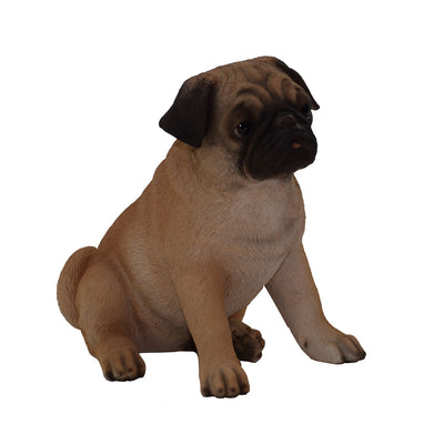 Pug Sitting Statue HI-LINE GIFT LTD.