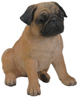 Pug Sitting Statue HI-LINE GIFT LTD.