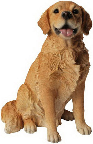 Golden Retriever Sitting Statue HI-LINE GIFT LTD.