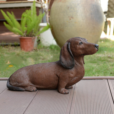87799-D - Dachshund Brown (Hi-Line Exclusive) Hi-Line Gift Ltd.