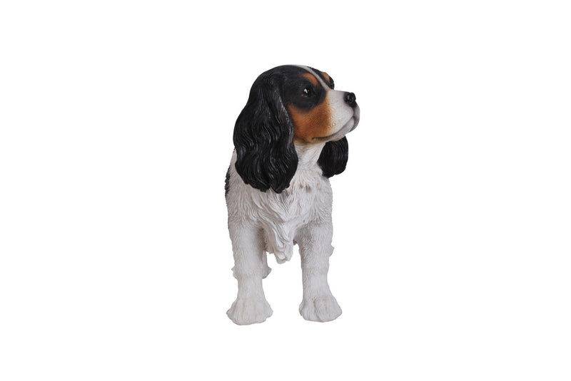 King Charles Spaniel Standing Statue HI-LINE GIFT LTD.