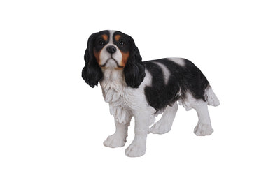 King Charles Spaniel Standing Statue HI-LINE GIFT LTD.