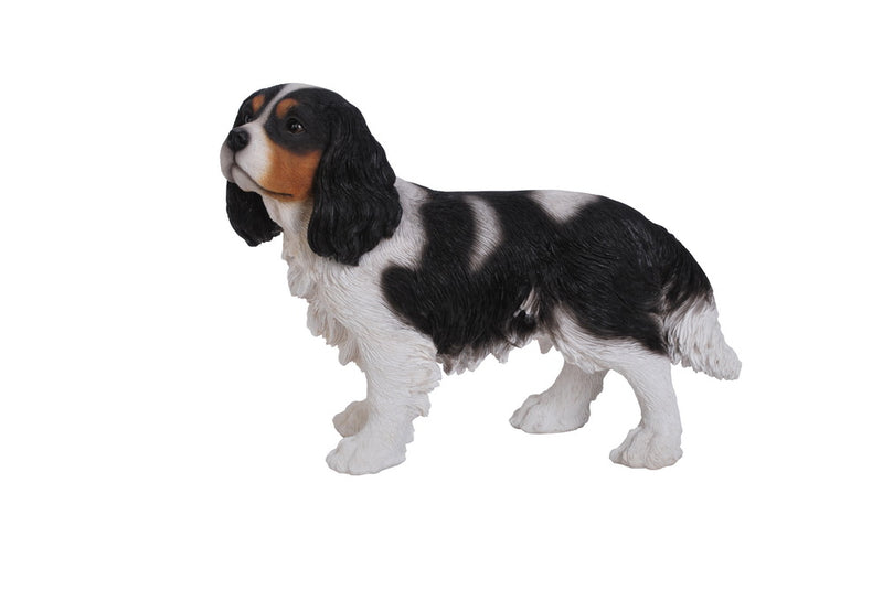 King Charles Spaniel Standing Statue HI-LINE GIFT LTD.