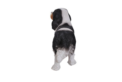 King Charles Spaniel Standing Statue HI-LINE GIFT LTD.