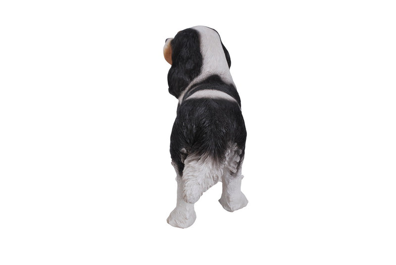 King Charles Spaniel Standing Statue HI-LINE GIFT LTD.