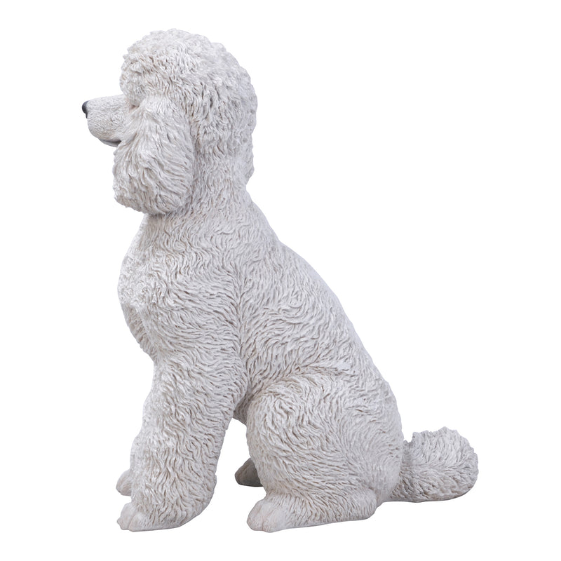 Poodle Sitting Statue HI-LINE GIFT LTD.