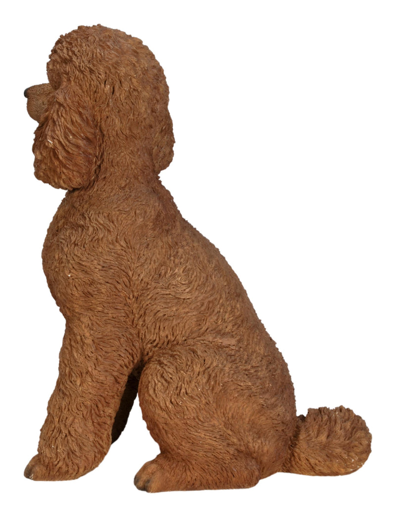 Poodle Sitting Statue HI-LINE GIFT LTD.