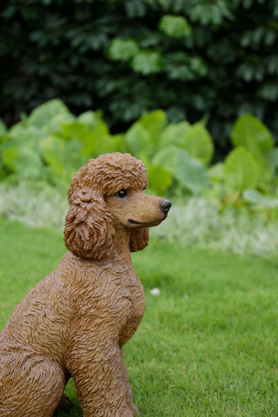 Poodle Sitting Statue HI-LINE GIFT LTD.