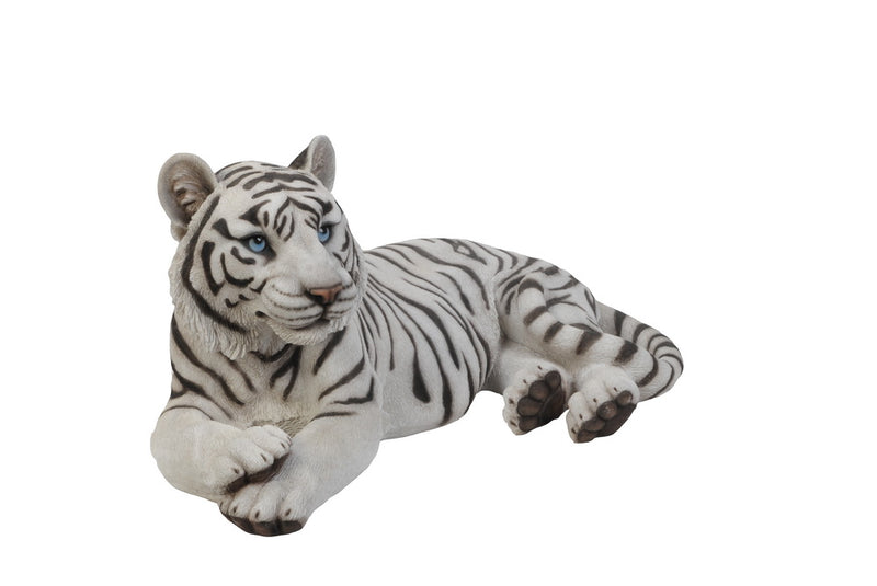 Tiger Laying Down Statue HI-LINE GIFT LTD.